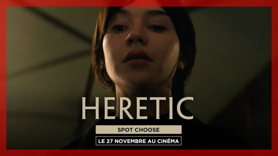 Wideo do filmu Heretyk — HERETIC | SPOT CHOOSE