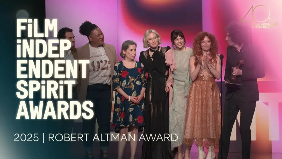Wideo do filmu Jego trzy córki — HIS THREE DAUGHTERS wins the ROBERT ALTMAN AWARD at the 2025 Film Independent Spirit Awards