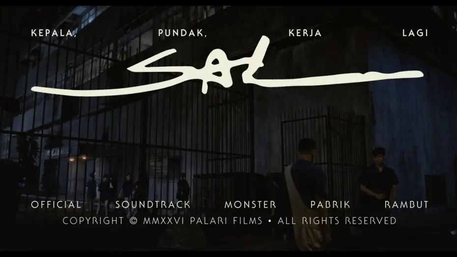 Wideo do filmu Monster Pabrik Rambut — Sal Priadi - Head, Shoulders, Work Again (Official Lyric Video)
