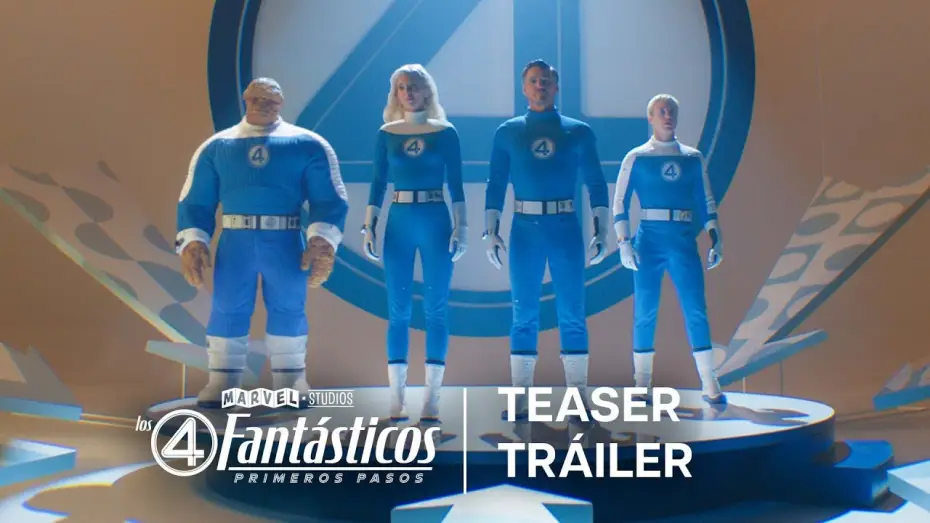 Wideo do filmu Fantastyczna 4. Pierwsze kroki — Teaser Tráiler Oficial en castellano
