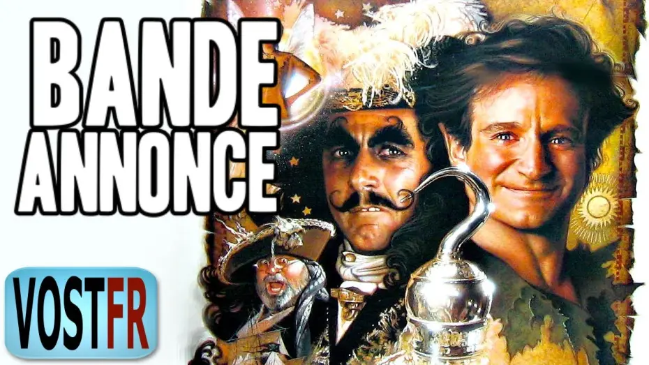 Wideo do filmu Hook — 🚸 HOOK OU LA REVANCHE DU CAPITAINE CROCHET Bande Annonce VOSTFR 1991 HD