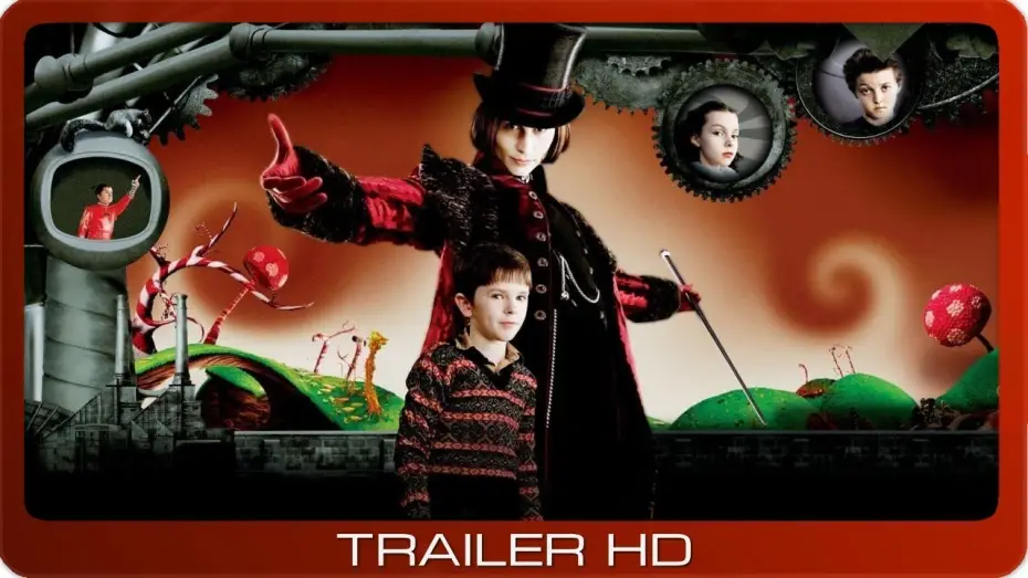 Wideo do filmu Charlie i fabryka czekolady — Charlie und die Schokoladenfabrik ≣ 2005 ≣ Trailer