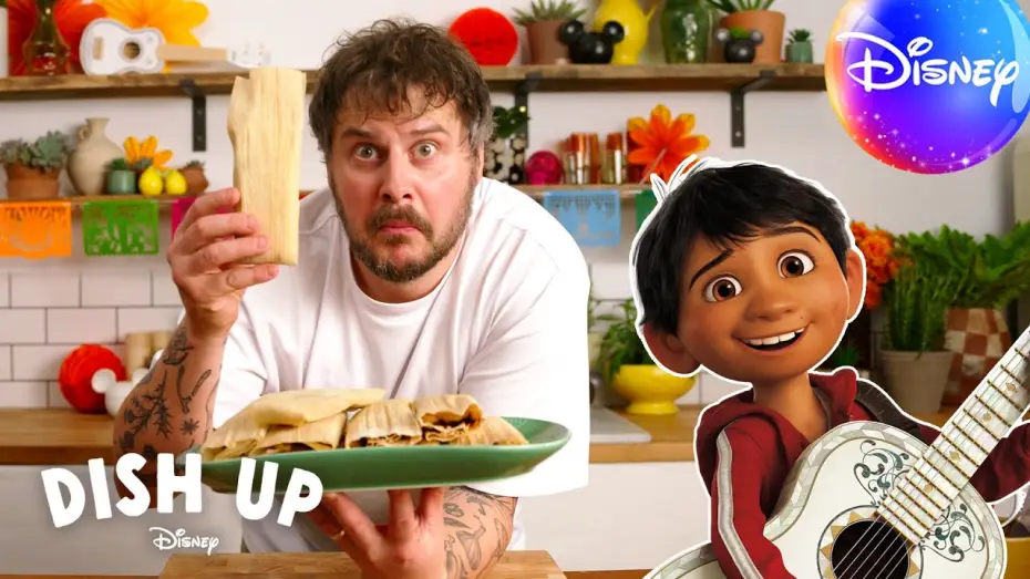 Wideo do filmu Coco — From Coco to the Kitchen: Making Tamales | Dish Up Disney