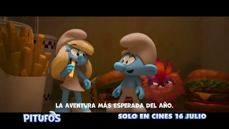 Wideo do filmu Smerfy. Wielki film — ¡No te la pierdas!