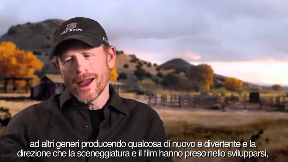 Wideo do filmu Kowboje i Obcy — Cowboys & Aliens - Intervista a Ron Howard (sottotitolata in italiano)
