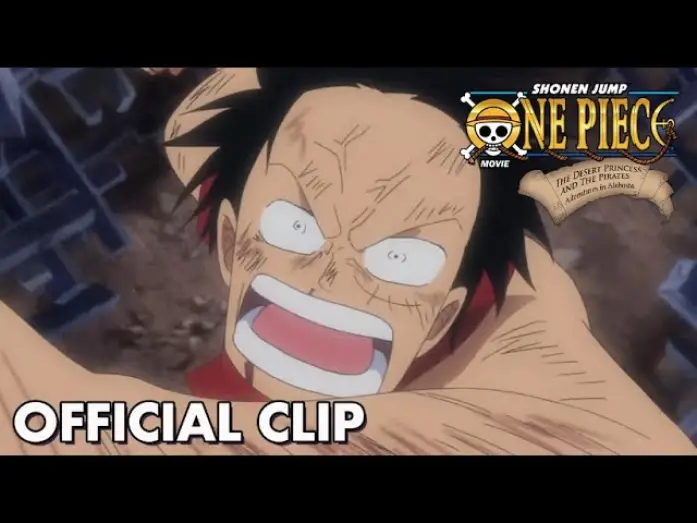 Wideo do filmu 劇場版ワンピース エピソードオブアラバスタ 砂漠の王女と海賊たち — Luffy Beats Crocodile [Subtitled]