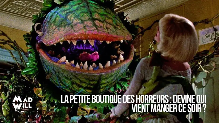 Wideo do filmu Krwiożercza roślina — LA PETITE BOUTIQUE DES HORREURS DE FRANK OZ : UNE BELLE PLANTE AU CINÉMA