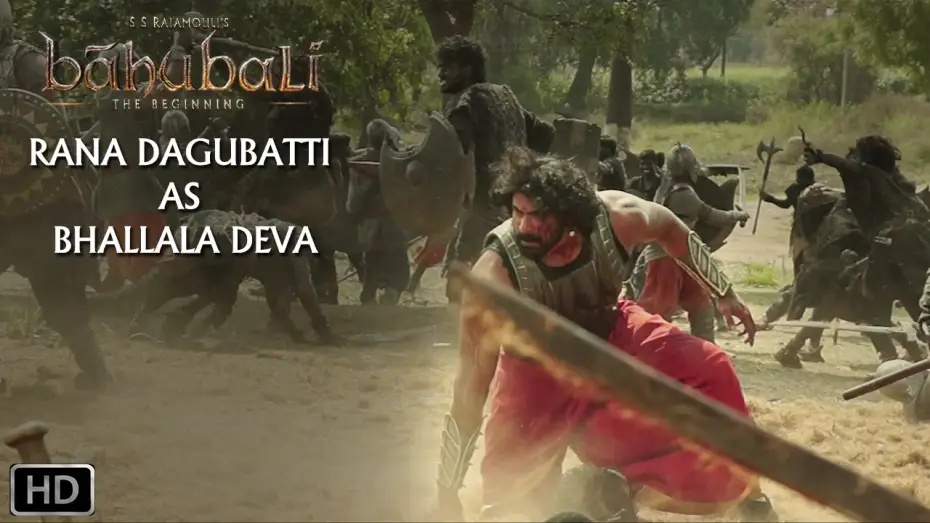Wideo do filmu Baahubali: początek — Rana Dagubatti As Bhallala Deva | Baahubali - The Beginning