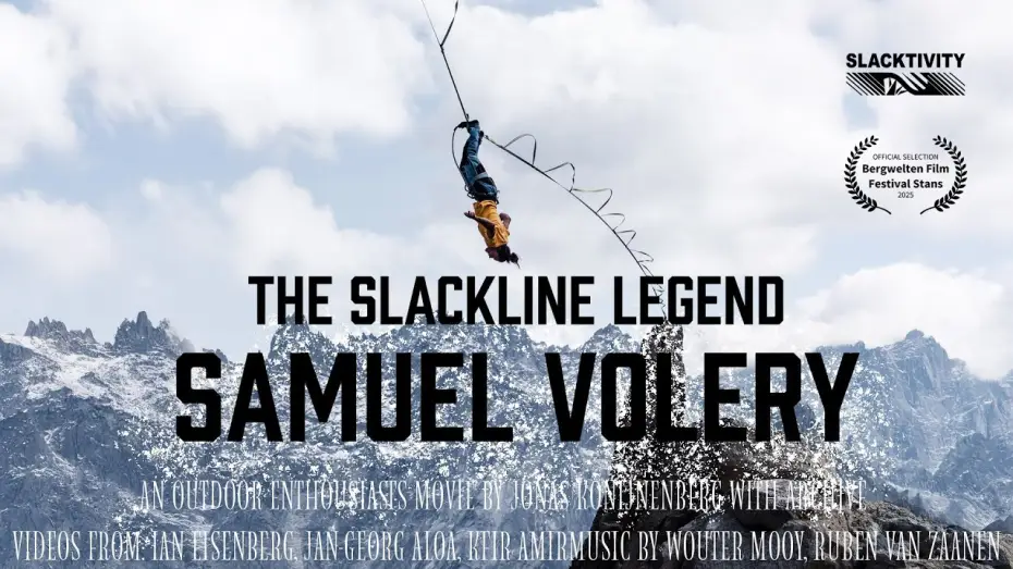 Wideo do filmu Samuel Volery: The Slackline Legend — Trailer: "Samuel Volery: The Slackline Legend" (2025)
