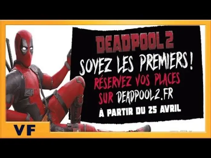 Wideo do filmu Deadpool 2 — DEADPOOL 2 | Spot Préventes  VF HD | 2018