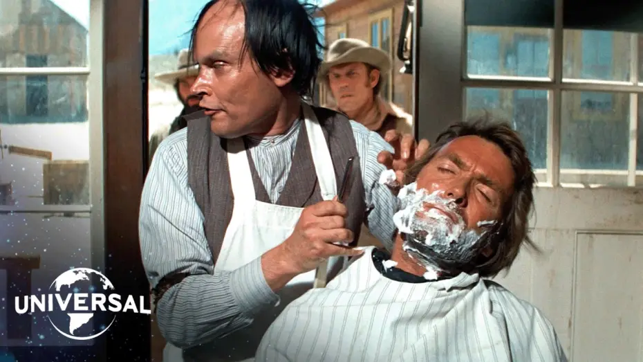 Wideo do filmu Mściciel — The Stranger's Iconic Barber Shop Showdown