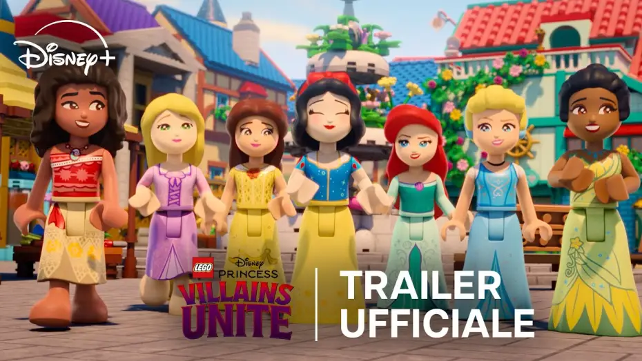 Wideo do filmu LEGO Disney Księżniczka: Złoczyńcy w natarciu! — LEGO Disney Princess: Villains Unite | Trailer Ufficiale | Dal 25 Agosto su Disney+