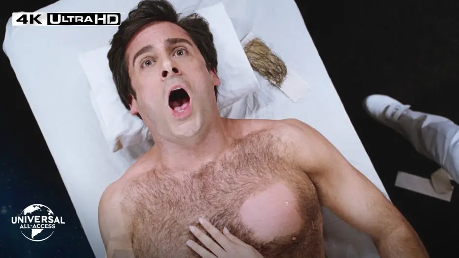 Wideo do filmu 40-letni prawiczek — Steve Carell Gets Waxed