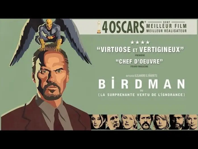 Wideo do filmu Birdman czyli (nieoczekiwane pożytki z niewiedzy) — Birdman - Bande Annonce VOST