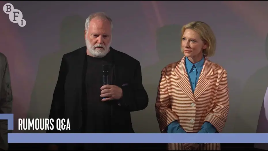 Wideo do filmu Pogłoski — Cate Blanchett, Guy Maddin and the cast of Rumours | BFI London Film Festival 2024