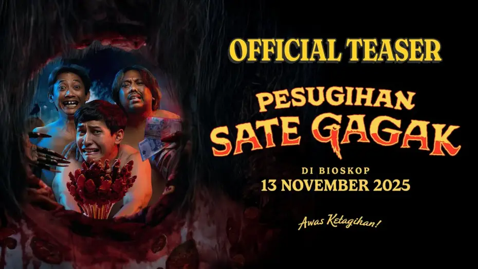 Wideo do filmu Pesugihan Sate Gagak — PESUGIHAN SATE GAGAK - TEASER | 13 NOVEMBER DI BIOSKOP
