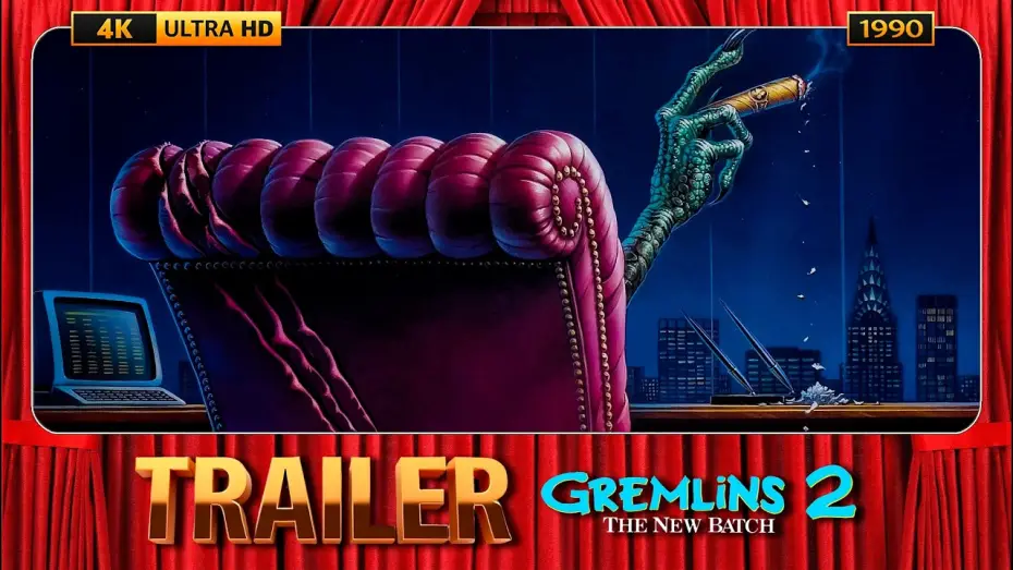 Wideo do filmu Gremliny 2 — Gremlins 2: The New Batch (1990) Official Trailer [4K-UHD]