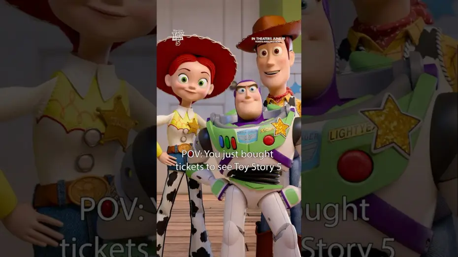 Wideo do filmu Toy Story 5 — getting tickets…toy approved