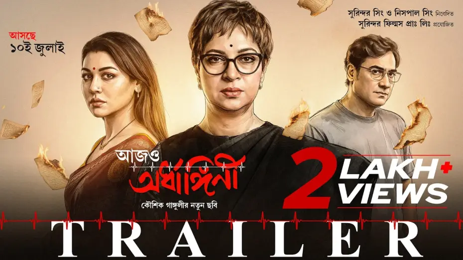 Wideo do filmu আজও অর্ধাঙ্গিনী — Aajo Ardhangini | Official Trailer | Churni,Jaya,Kaushik,Ambarish,Lily,Indrasish | Kaushik Ganguly