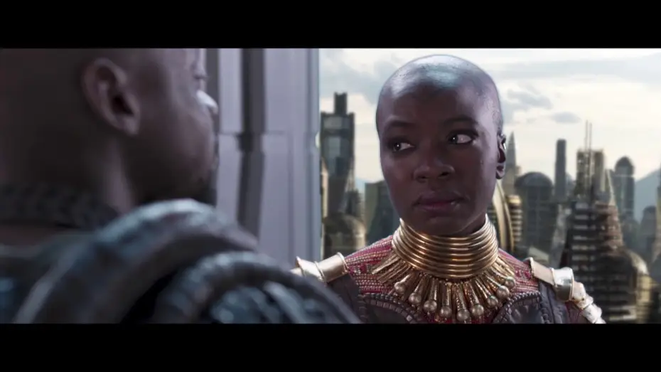 Wideo do filmu Czarna Pantera — Black Panther - Scène coupée : Le futur du Wakanda