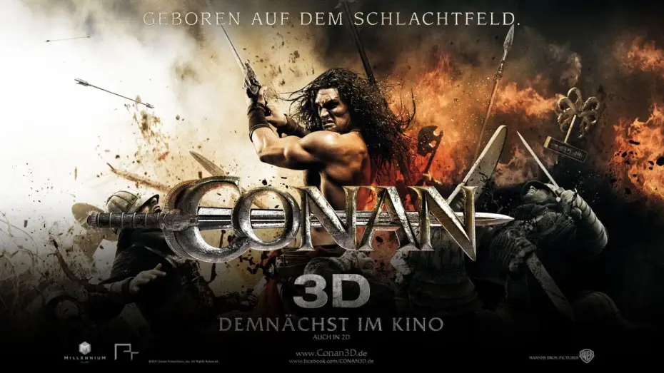 Wideo do filmu Conan Barbarzyńca — CONAN (Conan the Barbarian) - offizieller Trailer #2 deutsch HD
