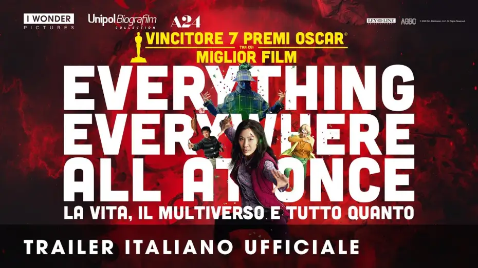 Wideo do filmu Wszystko wszędzie naraz — Everything Everywhere All At Once | Trailer Italiano Ufficiale HD
