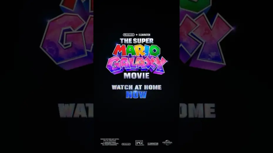 Wideo do filmu Super Mario  Galaxy. Film — Watch at Home today