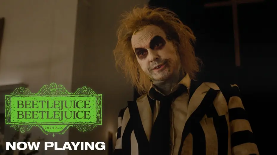 Wideo do filmu Beetlejuice Beetlejuice — Now Playing