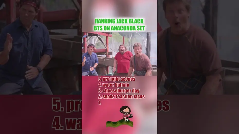 Wideo do filmu Anakonda — Ranking Jack Black BTS