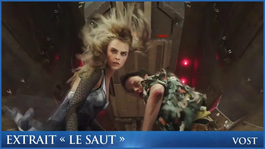 Wideo do filmu Valerian i Miasto Tysiąca Planet — VALÉRIAN ET LA CITÉ DES MILLE PLANÈTES - Extrait "Le saut" VOST
