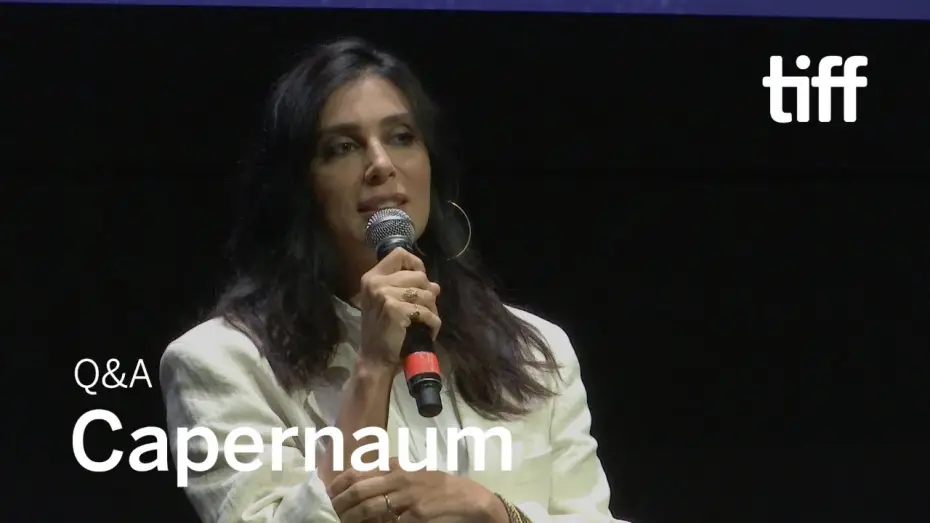 Wideo do filmu Kafarnaum — CAPERNAUM Director and Editor Q&A, Sept 9 | TIFF 2018