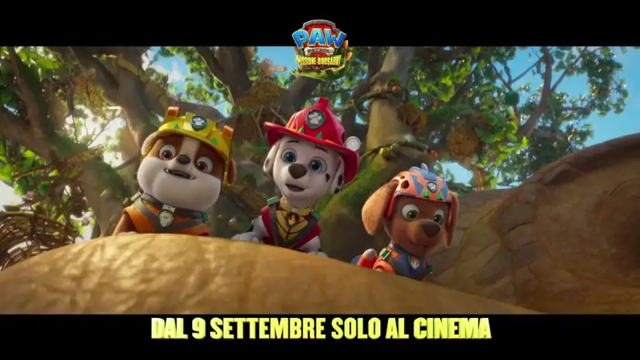 Wideo do filmu Psi Patrol i Dinozaury — PAW Patrol: Missione Dinosauri | Trailer Ufficiale