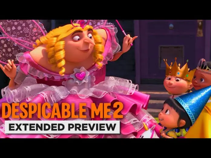 Wideo do filmu Minionki rozrabiają — Gru Dresses Up as a Princess for Agnes' Birthday