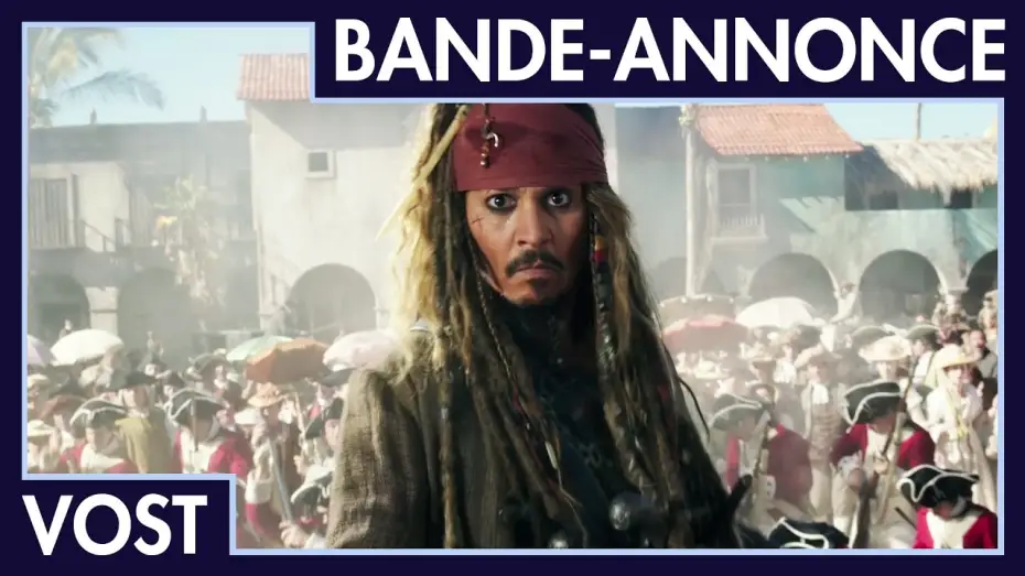 Wideo do filmu Piraci z Karaibów. Zemsta Salazara — Pirates des Caraïbes : La Vengeance de Salazar - Nouvelle bande-annonce (VOST)