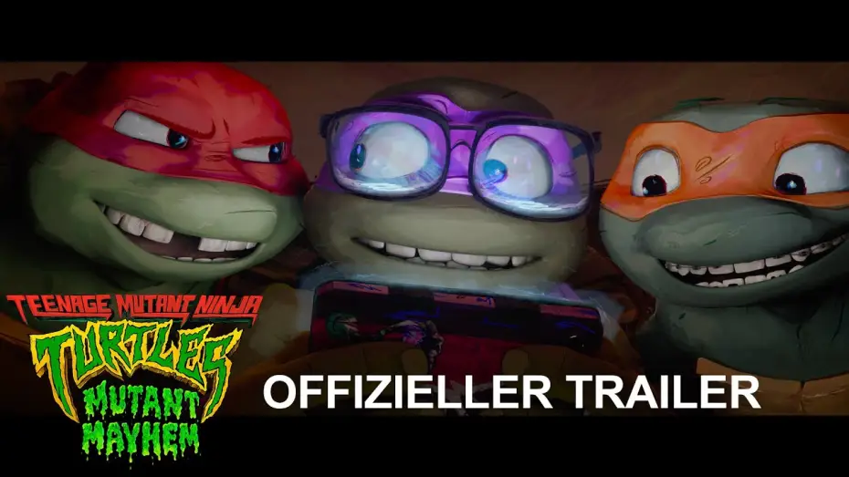Wideo do filmu Wojownicze żółwie ninja: Zmutowany chaos — Offizieller Trailer