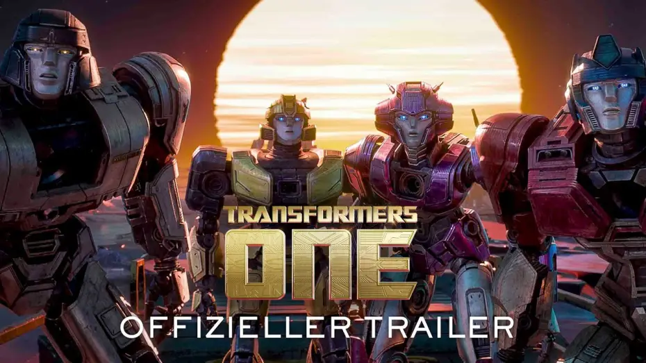 Wideo do filmu Transformers: Początek — Offizieller Trailer