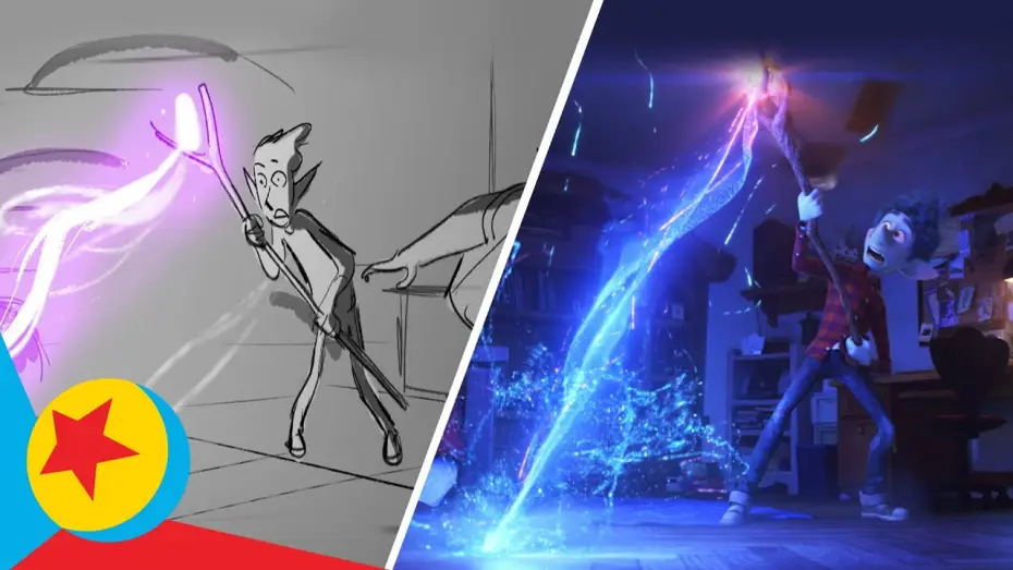 Wideo do filmu Naprzód — Ian and Barley Bring Their Dad Back To Life...Kind Of | Pixar Side-By-Side