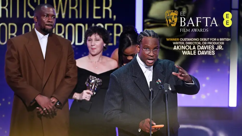 Wideo do filmu My Father's Shadow — Akinola Davies Jr. and Wale Davies Win the Outstanding Debut BAFTA | EE BAFTA Film Awards 2026