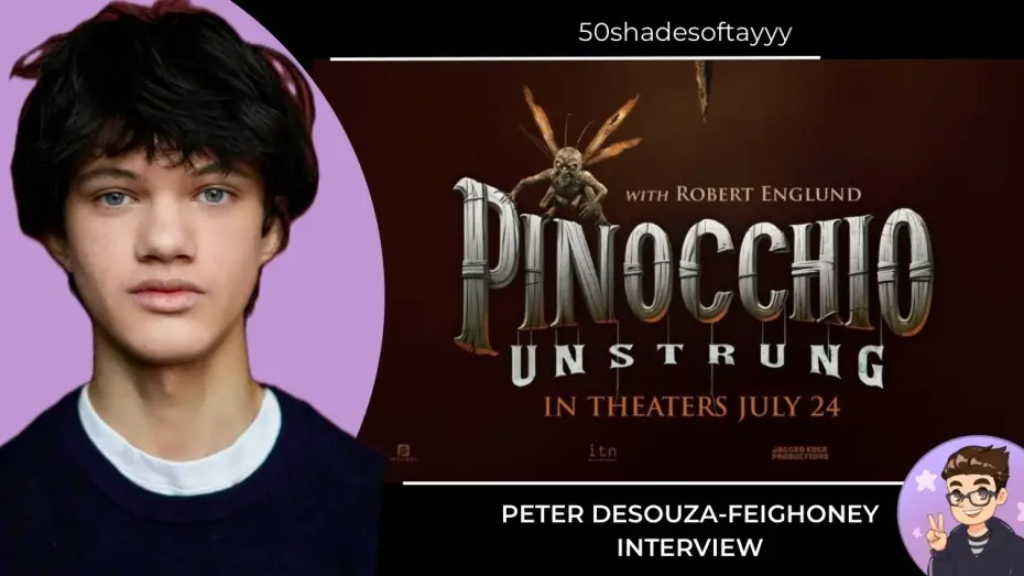 Wideo do filmu Pinocchio: Unstrung — Pinocchio Unstrung Peter DeSouza Feighoney Interview