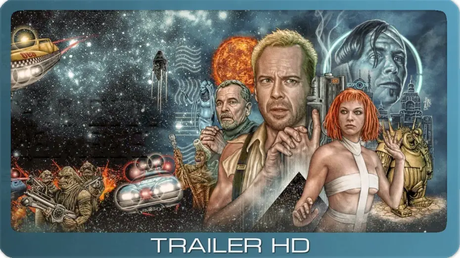 Wideo do filmu Piąty element — Das Fünfte Element ≣ 1997 ≣ Trailer #1