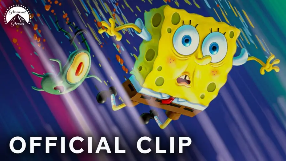 Wideo do filmu Spongebob: Na suchym lądzie — SpongeBob and Plankton Time Travel TOGETHER?