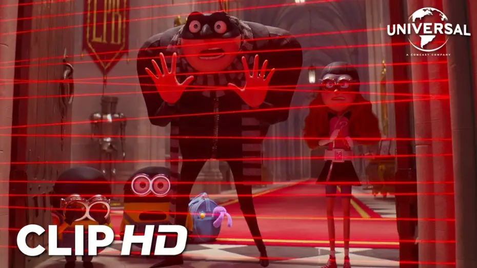 Wideo do filmu Gru i Minionki: Pod przykrywką — Clip - Fuerzan la entrada de la oficina