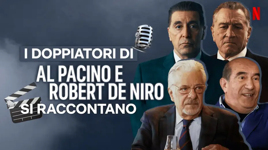 Wideo do filmu Irlandczyk — Le voci di Al Pacino e Robert De Niro in The Irishman si raccontano | Netflix Italia