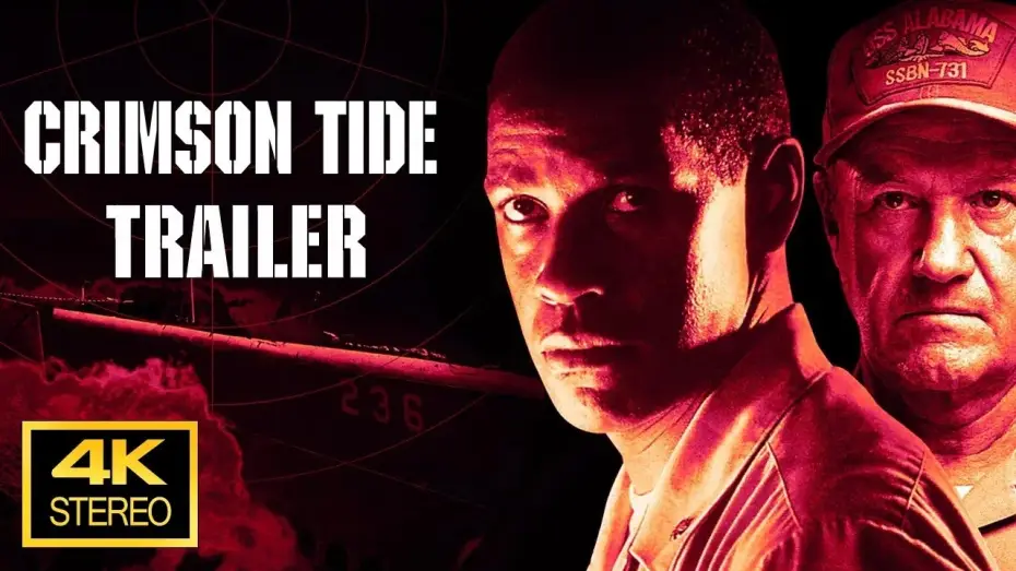 Wideo do filmu Karmazynowy przypływ — Crimson Tide Trailer  4K