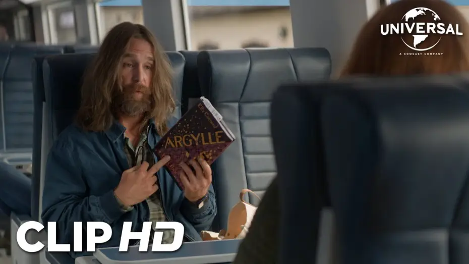 Wideo do filmu Argylle. Tajny szpieg — Clip - Elly conoce a Aidan en el tren