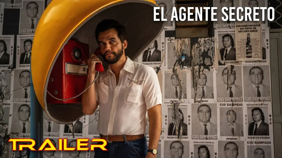 Wideo do filmu Tajny agent — El agente secreto - Tráiler español