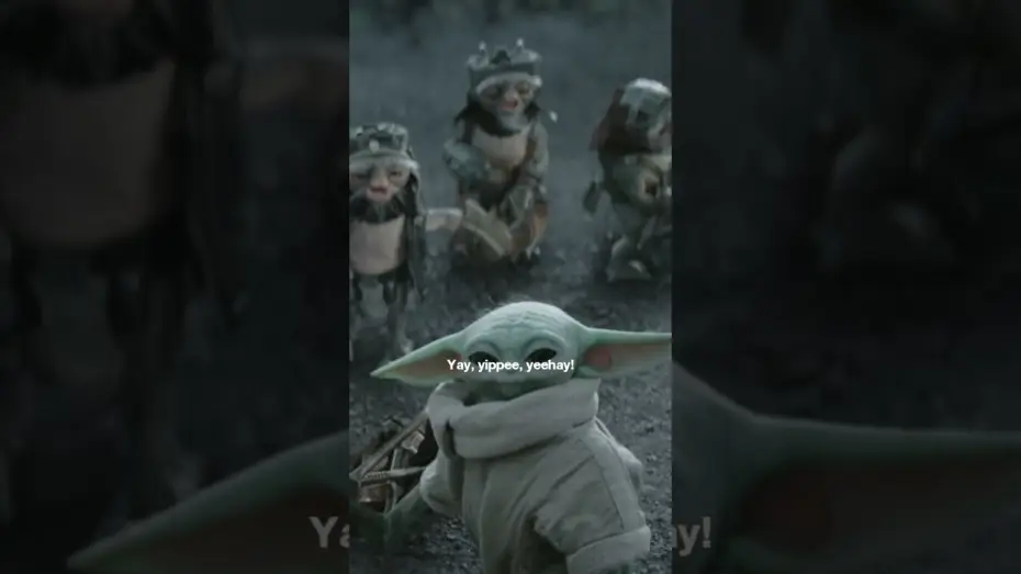 Wideo do filmu Star Wars: The Mandalorian and Grogu — Cheering