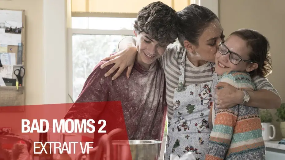 Wideo do filmu Złe mamuśki 2: Jak przetrwać święta — BAD MOMS 2 - Extrait "Une mère donne de la joie" - VF