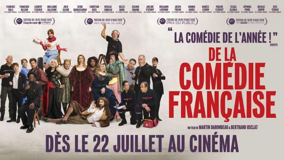 Wideo do filmu De la comédie française — DE LA COMÉDIE-FRANÇAISE (Teaser ) - Dès le 22 juillet au cinéma