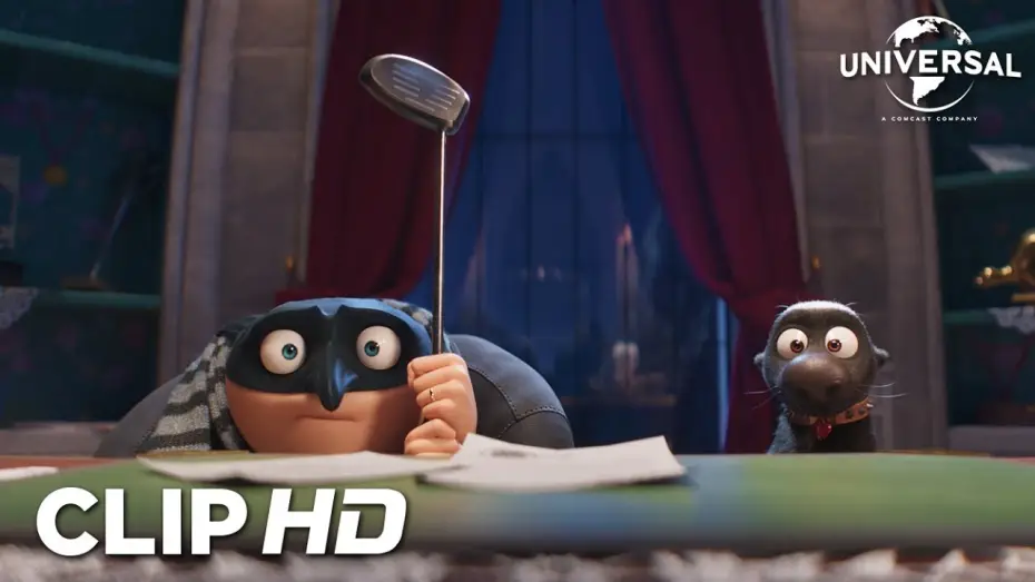 Wideo do filmu Gru i Minionki: Pod przykrywką — Clip - El tejón se escapa
